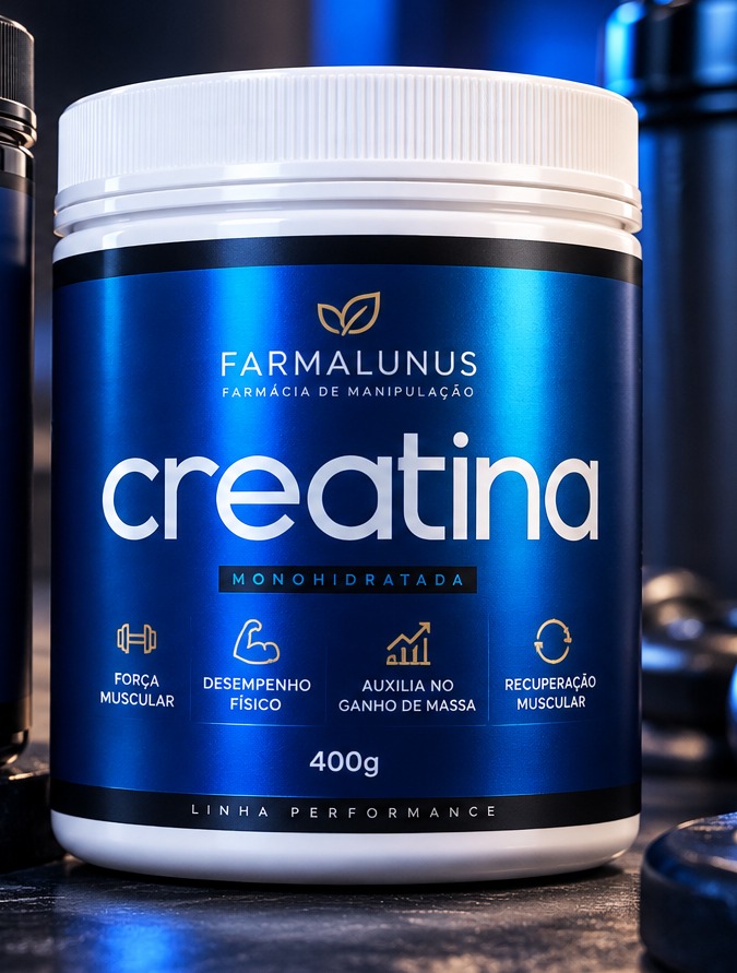 Produto da linha performance Farmalunus